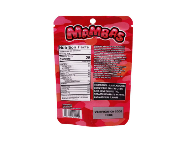 MUHA MEDS MAMBA GUMMIES - STRAWBERRY