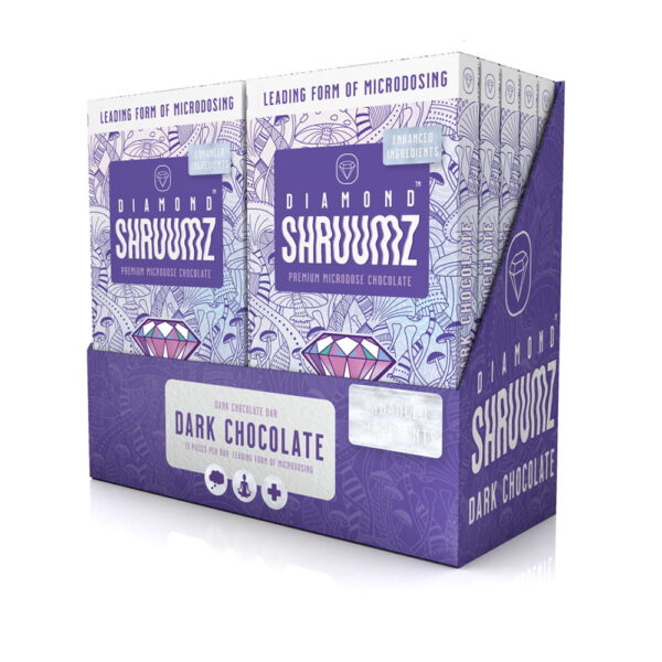 Diamond Shruumz 10-Pack Dark Chocolate Bars