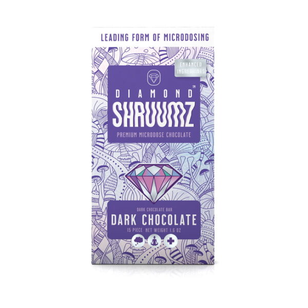 Diamond Shruumz Dark Chocolate Bar