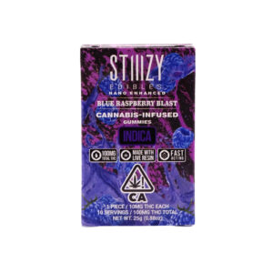 Stiiizy Blue Raspberry Blast Edibles (Indica)