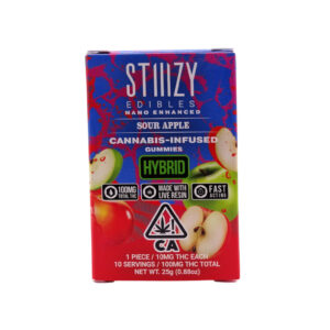 Stiiizy Sour Apple Edibles (Hybrid)