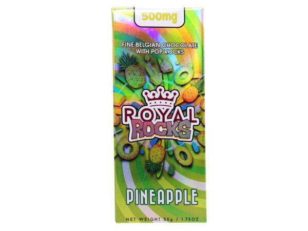 ROYAL ROCKS PINEAPPLE CHOCOLATE BARS