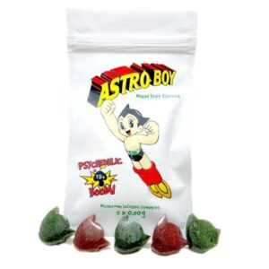 Astro Boy Mushroom Infused Gummies