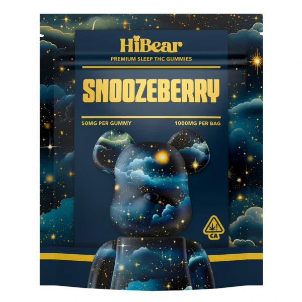 HiBear Snoozeberry 1000mg Gummies