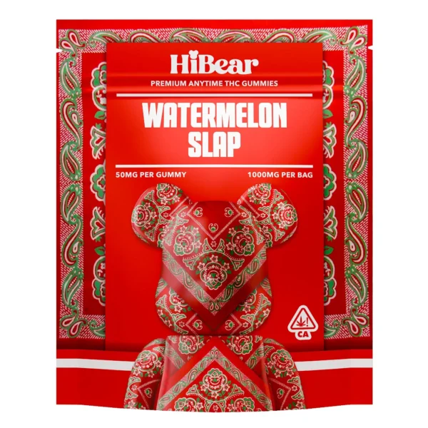 HiBear Watermelon Slap 1000mg Gummies