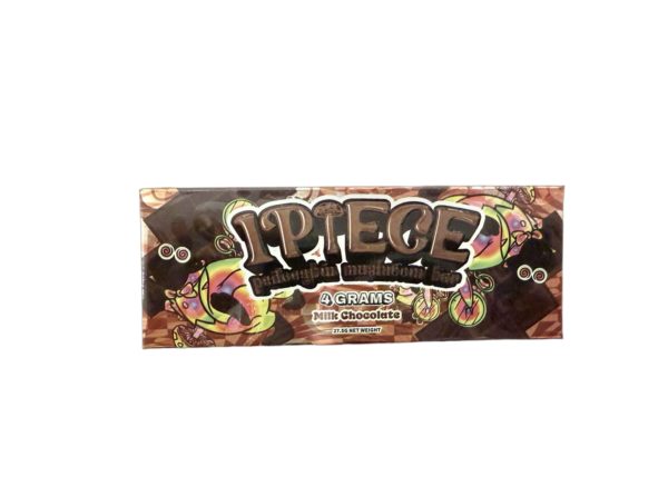 1 Piece Milk Chocolate Psilocybin Mushroom Bar - Mr Mushies